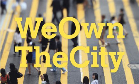 we own the city|we own the city book.